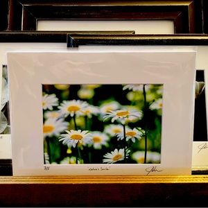 ‘Nature’s smile’ - limited edition print - matted, signed and numbered.